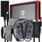Nintendo Switch Mario Red Console with Gray Joy-Cons and Dock Bundle