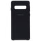 Samsung Official Silicone Cover for Samsung Galaxy S10 Smartphone - Matte Black