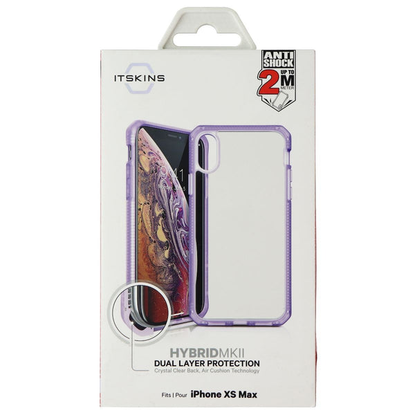 ITSKINS Hybrid Frost Case for Apple iPhone Xs Max - Light Purple and Transparent - ITSKINS - Simple Cell Shop, Free shipping from Maryland!