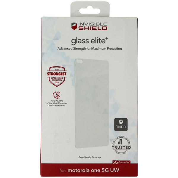 ZAGG Invisible Shield Glass Elite+ Plus Screen Protector for Motorola one 5G UW