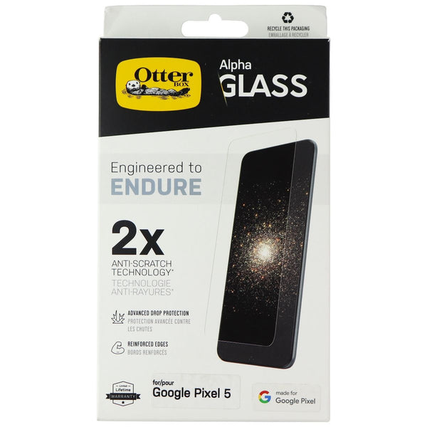 OtterBox Alpha Glass Series Tempered Glass for Google Pixel 5 - Clear - OtterBox - Simple Cell Shop, Free shipping from Maryland!