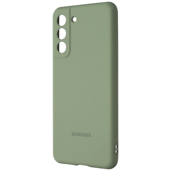 SAMSUNG Silicone Cover Case for Samsung Galaxy S21 FE 5G - Olive Green - Samsung - Simple Cell Shop, Free shipping from Maryland!