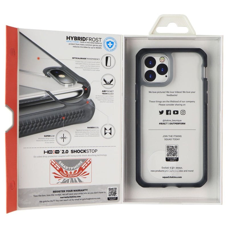 ITSKINS Hybrid Frost Case for Apple iPhone 11 Pro - Black and Transparent - ITSKINS - Simple Cell Shop, Free shipping from Maryland!