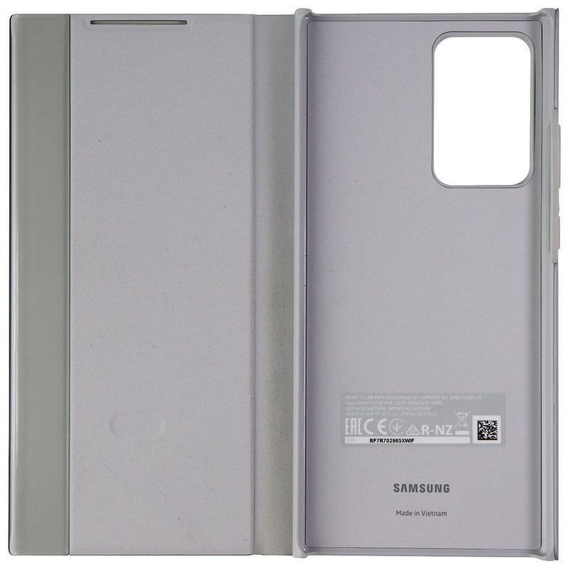 Samsung S-View Flip Cover for Samsung Galaxy Note20 Ultra 5G - Silver - Samsung - Simple Cell Shop, Free shipping from Maryland!