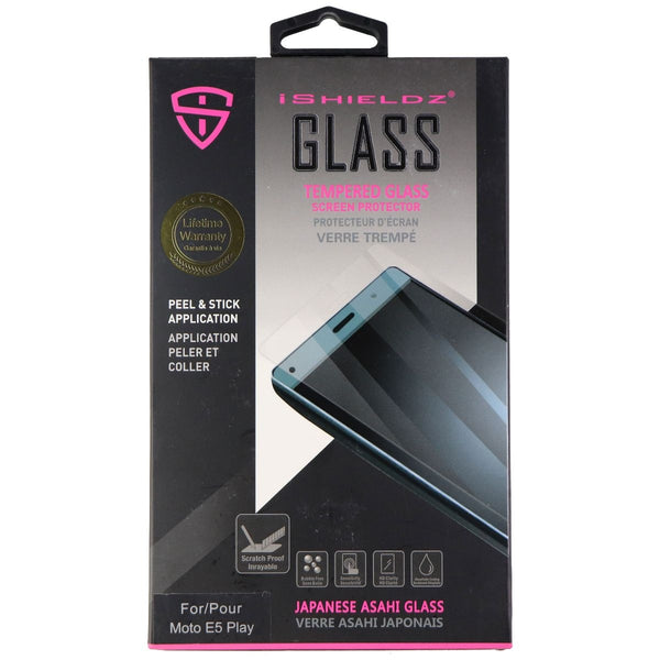iShieldz Tempered Glass with Applicator for Motorola Moto E5 Play - Clear - iShieldz - Simple Cell Shop, Free shipping from Maryland!
