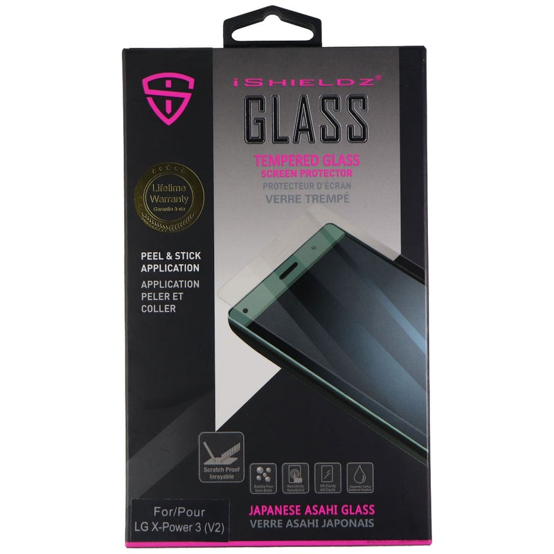 iShieldz Asahi Tempered Glass Screen Protector for LG X-Power 3 (V2) - Clear - iShieldz - Simple Cell Shop, Free shipping from Maryland!