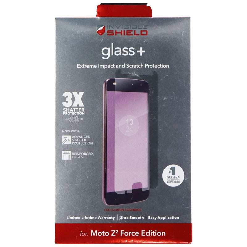 ZAGG (Glass+) Screen Protector for Motorola Moto Z2 Force - Clear (MZ2LGS-F00) - Zagg - Simple Cell Shop, Free shipping from Maryland!