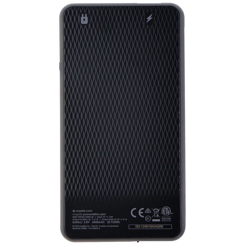 Mophie PowerStation Plus 6000mAh Charger with Built-in Switch-Tip Cable - Black - Mophie - Simple Cell Shop, Free shipping from Maryland!