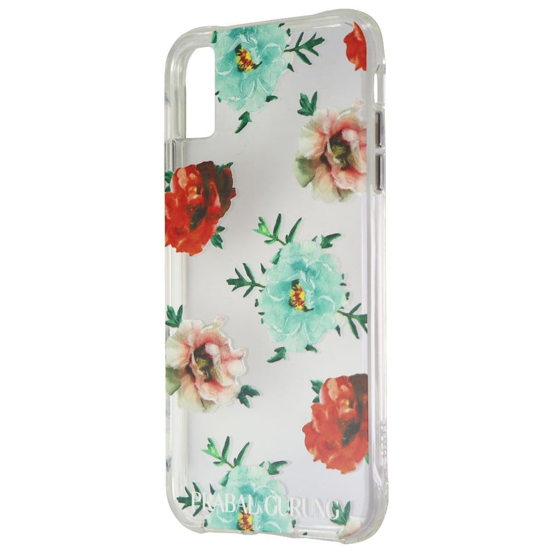 Prabal Gurung Hardshell Case for Apple iPhone Xs Max - Clear / Rose Flowers - Prabal Gurung - Simple Cell Shop, Free shipping from Maryland!
