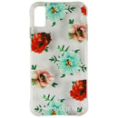 Prabal Gurung Hardshell Case for Apple iPhone Xs Max - Clear / Rose Flowers - Prabal Gurung - Simple Cell Shop, Free shipping from Maryland!