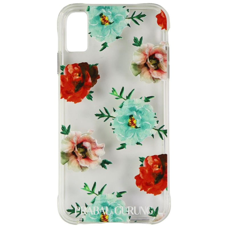 Prabal Gurung Hardshell Case for Apple iPhone Xs Max - Clear / Rose Flowers - Prabal Gurung - Simple Cell Shop, Free shipping from Maryland!