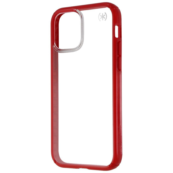 Speck Perfect-Clear Impact Geometry Case for iPhone 12/12 Pro - Clear/Red - Speck - Simple Cell Shop, Free shipping from Maryland!