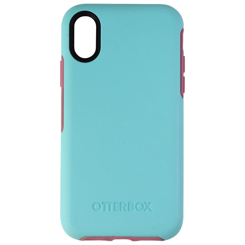 OtterBox Symmetry Series Case for Apple iPhone X/XS - Boardwalk Blue / Pink - OtterBox - Simple Cell Shop, Free shipping from Maryland!