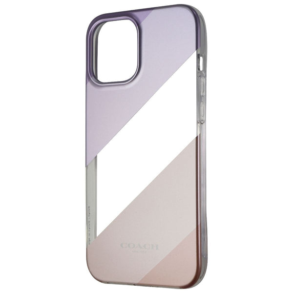 Coach Protective Case for Apple iPhone 12 Pro Max - Diagonal Stripe Metallic - Coach - Simple Cell Shop, Free shipping from Maryland!