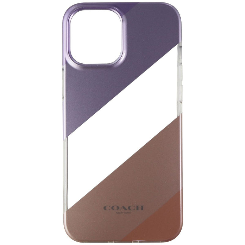 Coach Protective Case for Apple iPhone 12 Pro Max - Diagonal Stripe Metallic - Coach - Simple Cell Shop, Free shipping from Maryland!