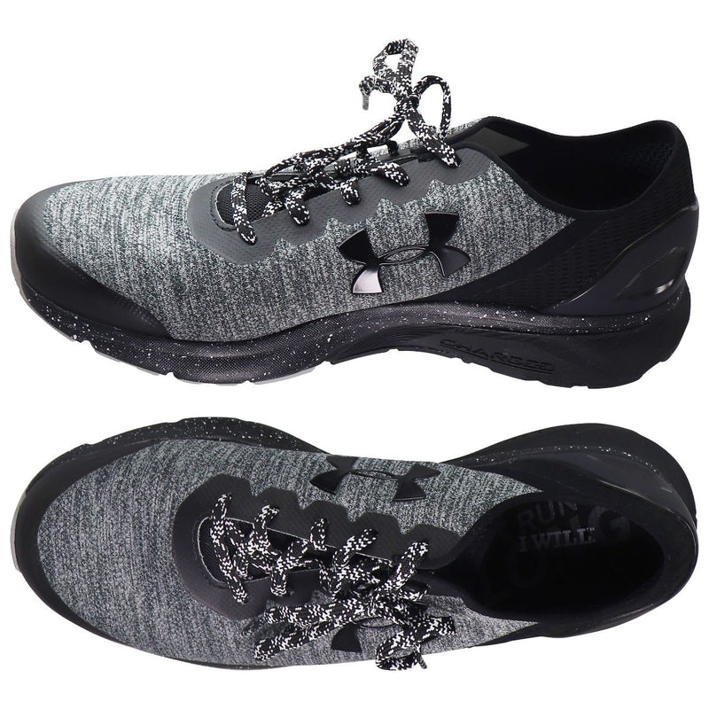 Under Armour UA Charged Escape Running Shoes - Gray/Black/Speckle Size 9.5 US - Under Armour - Simple Cell Shop, Free shipping from Maryland!
