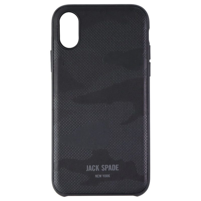 Jack Spade New York Comold Inlay Case for Apple iPhone Xs iPhone X - Camo Black - Jack Spade - Simple Cell Shop, Free shipping from Maryland!
