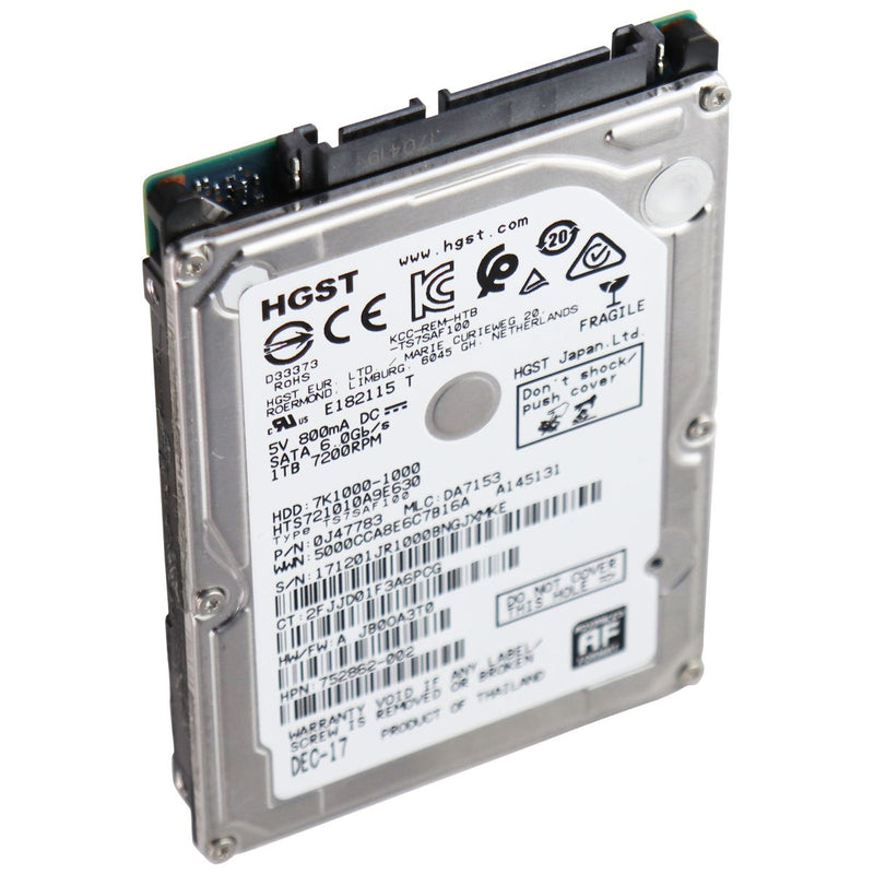 HGST Travelstar 7K1000 2.5-Inch 1TB 7200 RPM SATA III 32MB Cache Internal HDD - HGST - Simple Cell Shop, Free shipping from Maryland!