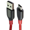 Anker Powerline+ USB-C to USB-A Fast Charging Braided Cable - Red/Black - Anker - Simple Cell Shop, Free shipping from Maryland!