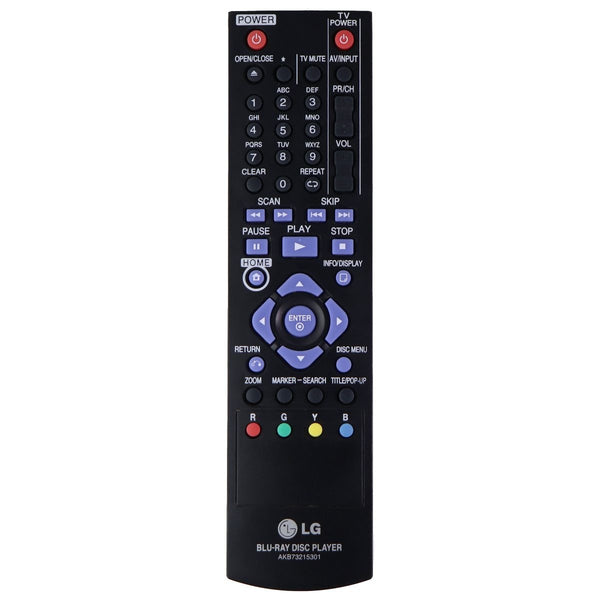 LG Remote Control (AKB73215301) for Select LG Blu-Ray Disc Players - Black - LG - Simple Cell Shop, Free shipping from Maryland!