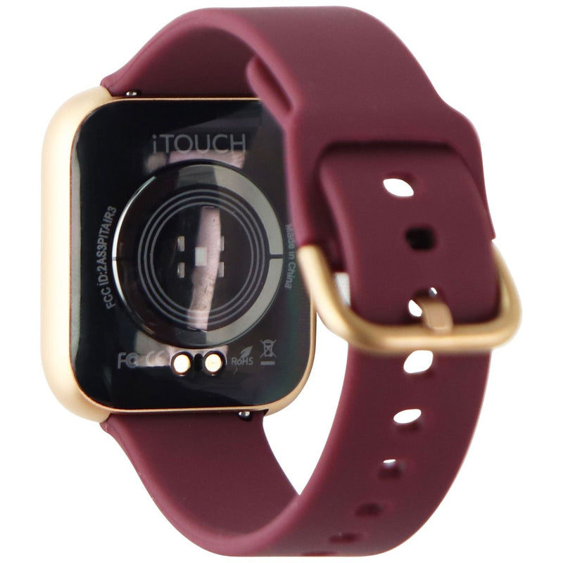 iTouch Air 3 Smartwatch for Android and iOS - (40mm) Rose/Maroon - ITOUCH - Simple Cell Shop, Free shipping from Maryland!