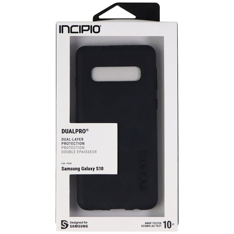 Incipio DualPro Series Case for Samsung Galaxy S10 Smartphone - Black