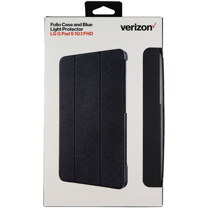 Verizon Folio Case and Screen Protector for LG G Pad 5 (10.1-inch) FHD - Black - Verizon - Simple Cell Shop, Free shipping from Maryland!