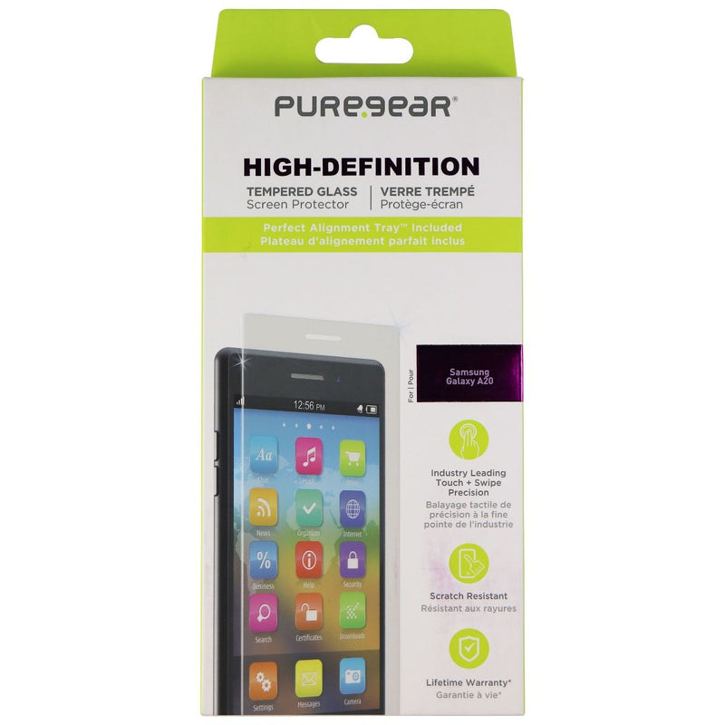 PureGear HD Tempered Glass Screen Protector for Galaxy A20 (2019) - Clear - PureGear - Simple Cell Shop, Free shipping from Maryland!
