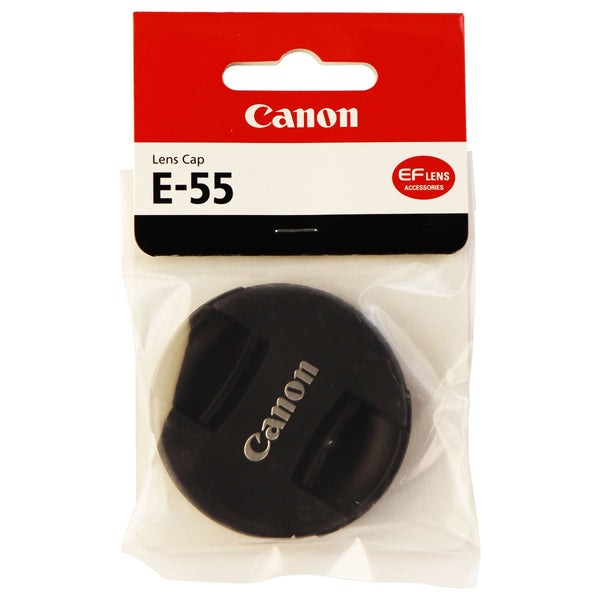 Genuine Replacement Canon Camera Lens Cap E-55 - Black - Canon - Simple Cell Shop, Free shipping from Maryland!