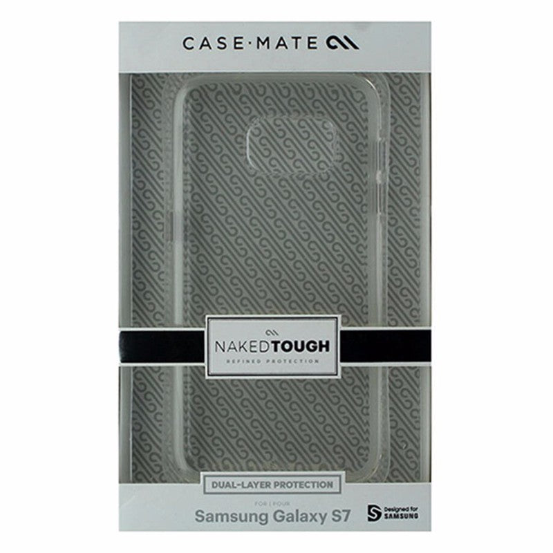 Case-Mate Naked Tough Shell Case for Samsung Galaxy S7 - Clear / Frosted - Case-Mate - Simple Cell Shop, Free shipping from Maryland!