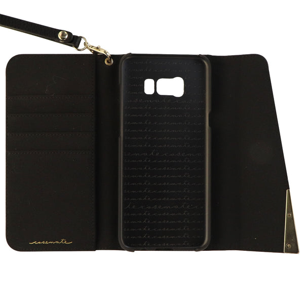 Case Mate Samsung Galaxy S8 Plus Leather Wristlet Folio Case Cover - Black - Case-Mate - Simple Cell Shop, Free shipping from Maryland!