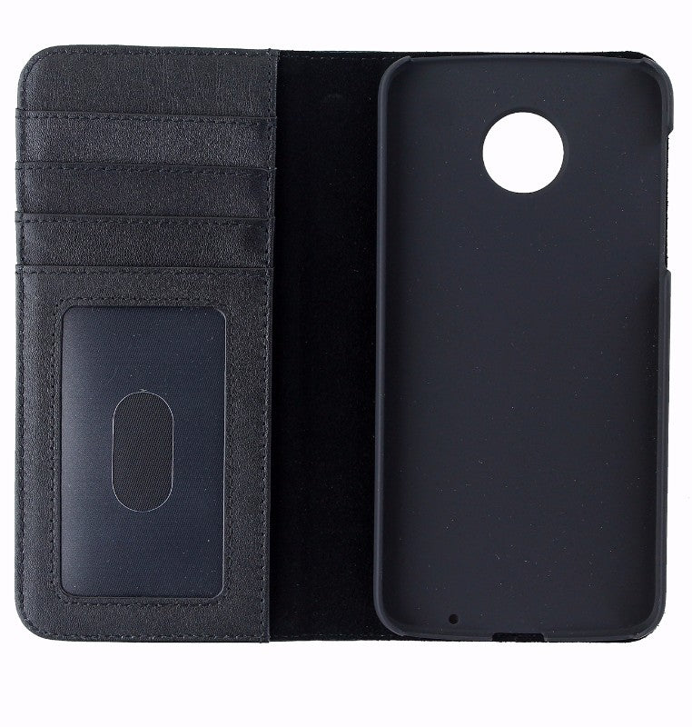 Case-Mate Leather Wallet Folio Case for Motorola Moto Z2 Force - Black - Case-Mate - Simple Cell Shop, Free shipping from Maryland!
