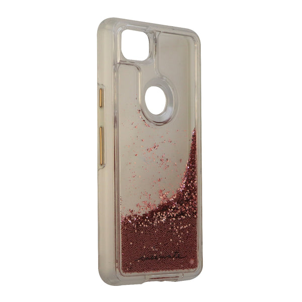 Case-Mate Waterfall Series Case for Google Pixel 2 - Clear/Pink Glitter - Case-Mate - Simple Cell Shop, Free shipping from Maryland!