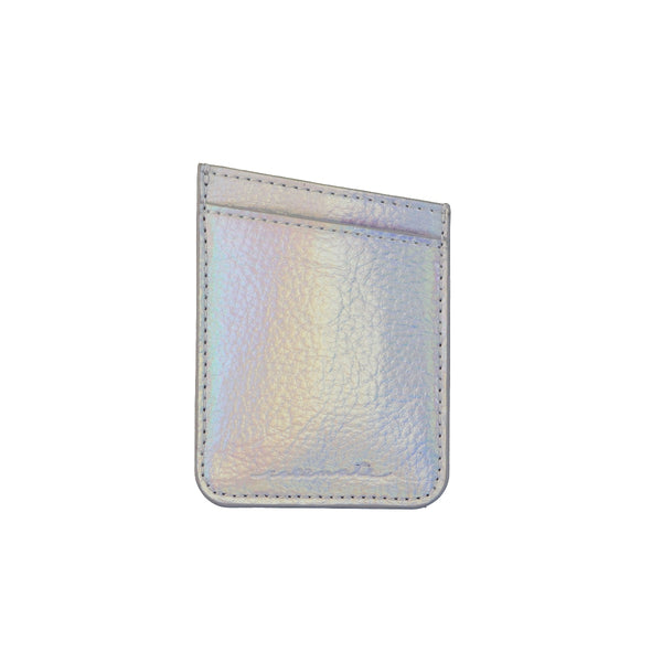 Case-Mate Pockets Series Stick On Card Holder for Smartphones - Silver - Case-Mate - Simple Cell Shop, Free shipping from Maryland!