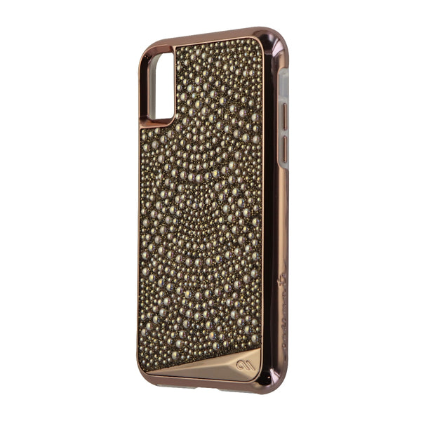 Case-Mate Brilliance Series Hard Case for Apple iPhone X 10 - Rose Gold/Pearls - Case-Mate - Simple Cell Shop, Free shipping from Maryland!