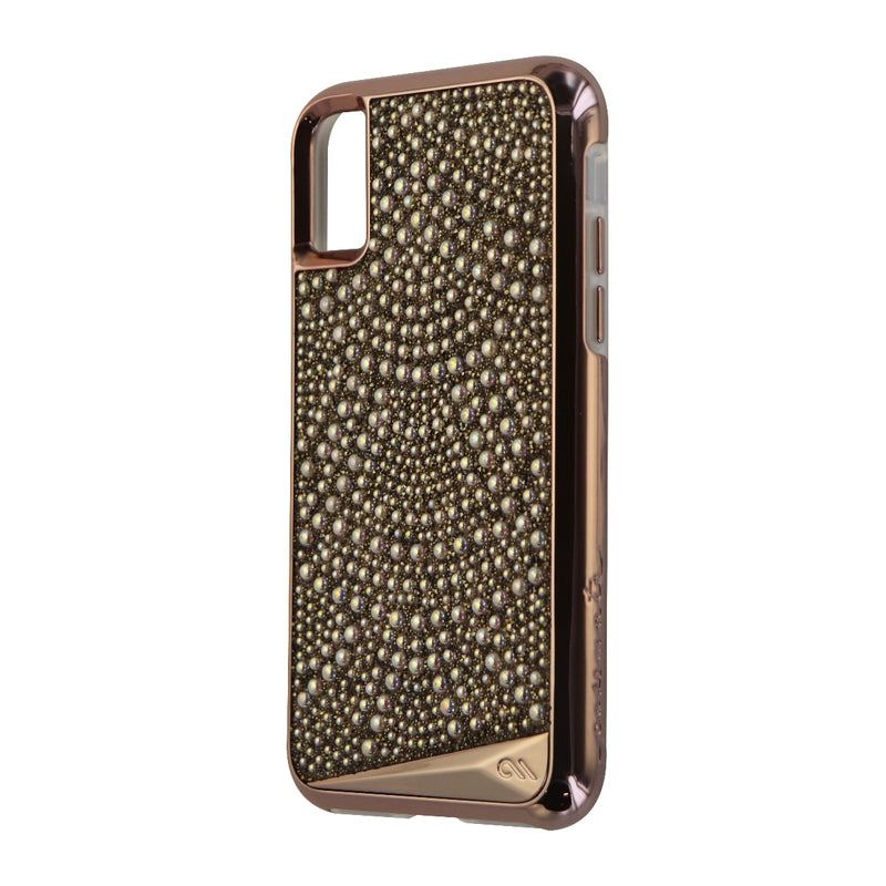 Case-Mate Brilliance Series Hard Case for Apple iPhone X 10 - Rose Gold/Pearls - Case-Mate - Simple Cell Shop, Free shipping from Maryland!
