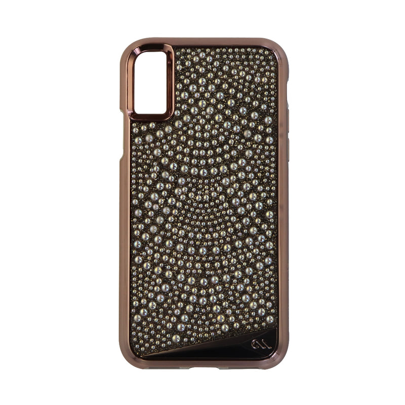 Case-Mate Brilliance Series Hard Case for Apple iPhone X 10 - Rose Gold/Pearls - Case-Mate - Simple Cell Shop, Free shipping from Maryland!