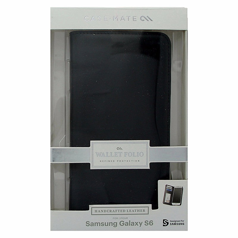Case-Mate Leather Wallet Folio for Samsung Galaxy S6 - Black - Case-Mate - Simple Cell Shop, Free shipping from Maryland!