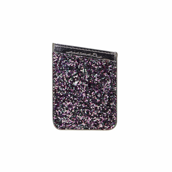 Case-Mate Pockets Series Stick On Card Holder for Smartphones - Silver Glitter - Case-Mate - Simple Cell Shop, Free shipping from Maryland!
