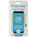 Simple Snap Tempered Glass Screen Protector for iPhone 6 Plus/6s Plus - White - Simple Snap - Simple Cell Shop, Free shipping from Maryland!