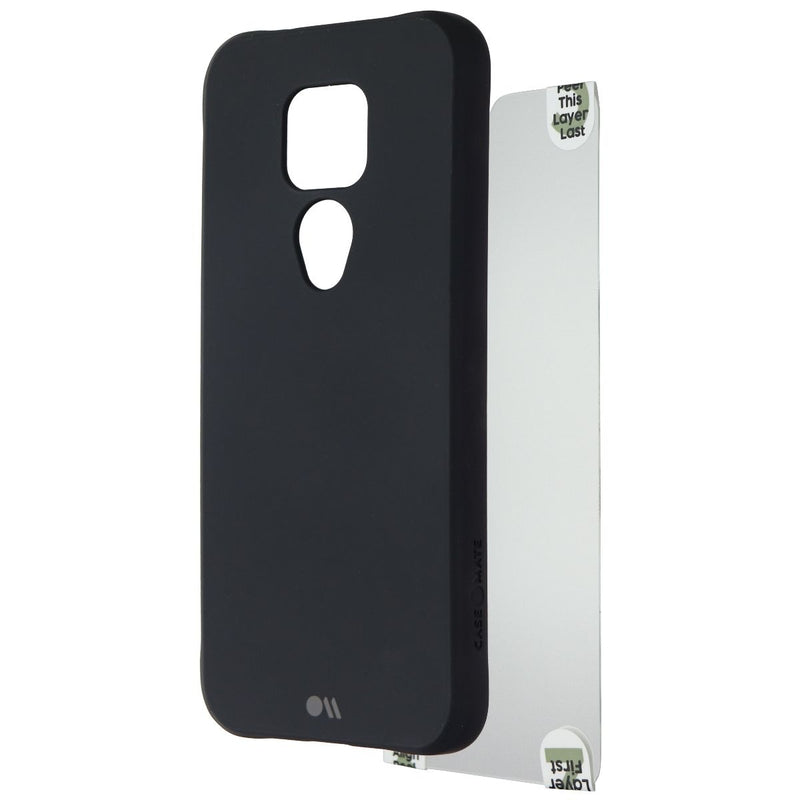 Case-Mate Tough Black Case & Screen Protector for Motorola G Play (2021) - Black - Case-Mate - Simple Cell Shop, Free shipping from Maryland!