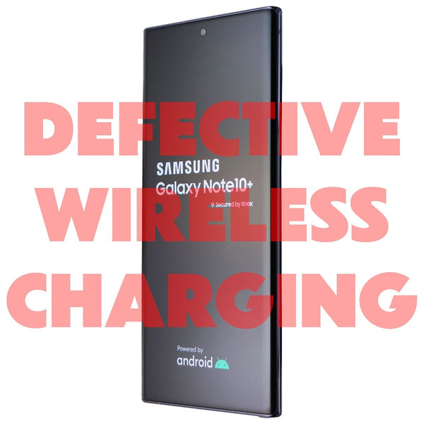 Samsung Galaxy Note10+ (6.8) SM-N975U (GSM + CDMA) 256GB/Black - BAD Qi Charging - Samsung - Simple Cell Shop, Free shipping from Maryland!