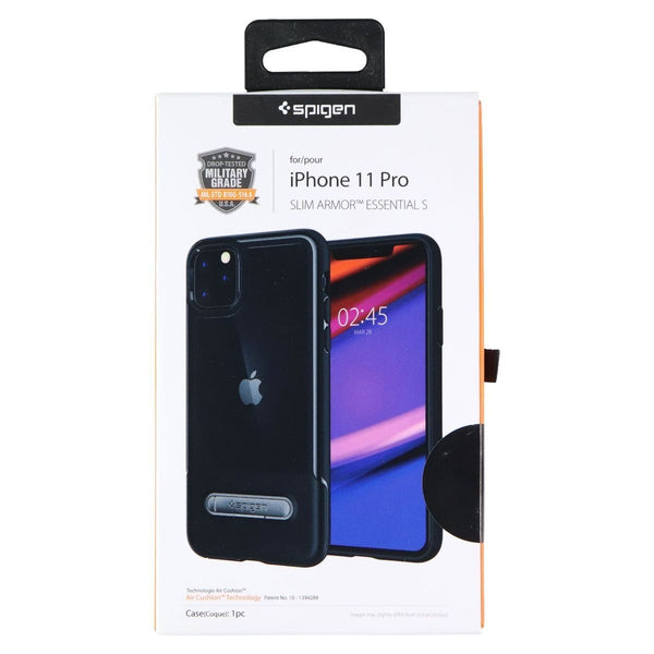 Spigen Slim Armor Essential S Series Case for Apple iPhone 11 Pro - Black - Spigen - Simple Cell Shop, Free shipping from Maryland!