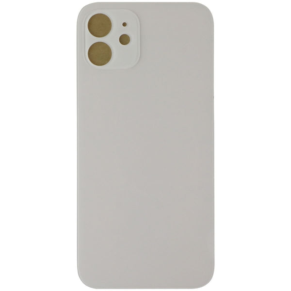 Repair Part - Back Glass Panel for Apple iPhone 12 - White (No Logo) - Unbranded - Simple Cell Shop, Free shipping from Maryland!