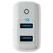Anker Dual USB Wall Charger PowerPort II 24W Ultra-Compact Travel Charger - Anker - Simple Cell Shop, Free shipping from Maryland!