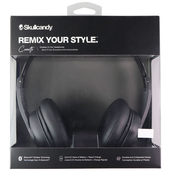 Skullcandy Cassette Series Wireless Over-Ear Bluetooth Headphones - Black - Skullcandy - Simple Cell Shop, Free shipping from Maryland!