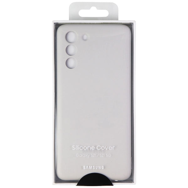 Samsung Silicone Back Cover for Samsung Galaxy S21 / S21 5G - Gray - Samsung Electronics - Simple Cell Shop, Free shipping from Maryland!
