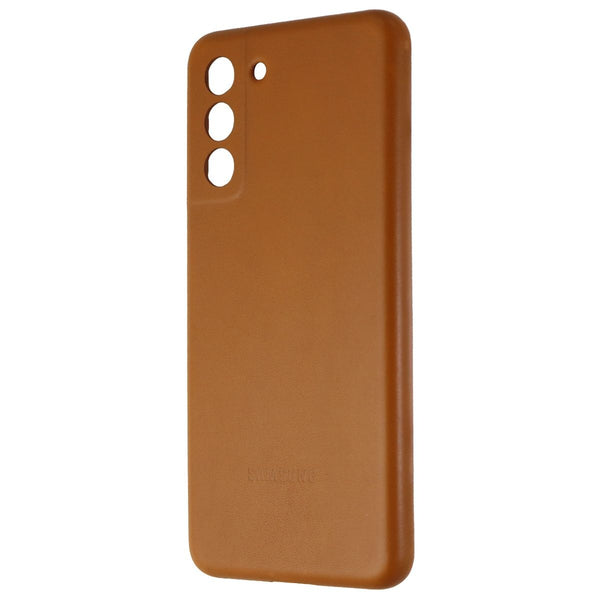 Samsung Leather Back Cover for Galaxy S21 & S21 5G - Brown (EF-VG991LAEGUS) - Samsung Electronics - Simple Cell Shop, Free shipping from Maryland!