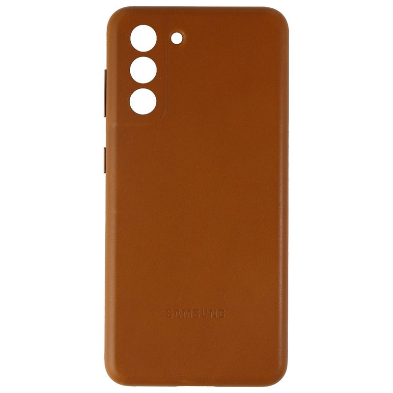 Samsung Leather Back Cover for Galaxy S21 & S21 5G - Brown (EF-VG991LAEGUS) - Samsung Electronics - Simple Cell Shop, Free shipping from Maryland!