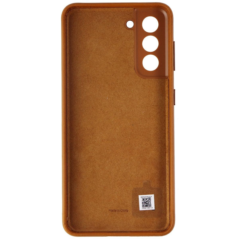 Samsung Leather Back Cover for Galaxy S21 & S21 5G - Brown (EF-VG991LAEGUS) - Samsung Electronics - Simple Cell Shop, Free shipping from Maryland!